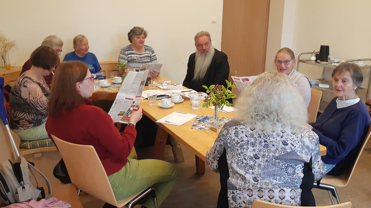 Arbeit an einer Stadtteilkarte Umsorgende Gemeinschaft Salzburg Süd